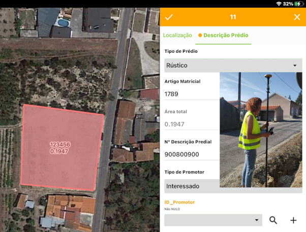 Cadastro com QGIS